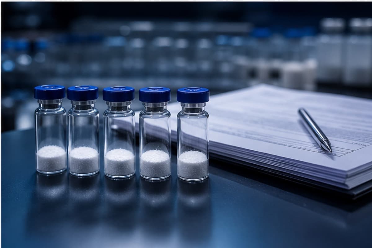 Laboratory scene illustrating Light and Moisture Exposure in Research-Material Handling