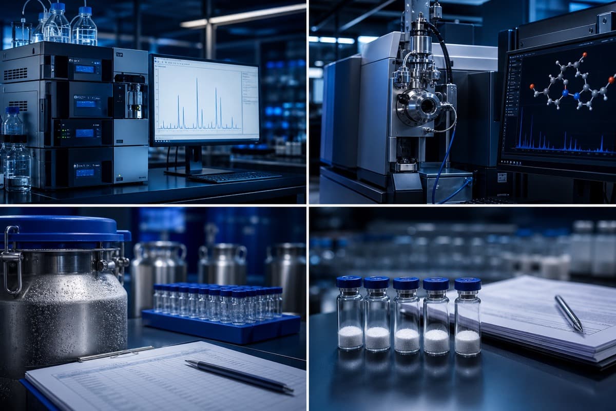 Laboratory scene illustrating ALCOA+ Principles for Research-Material Records