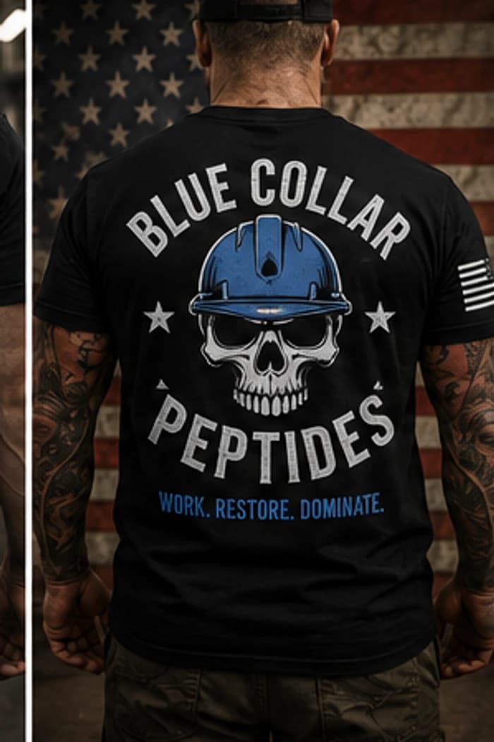 Hard-Hat Skull Tee back view