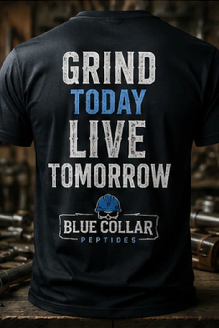 Grind Today Live Tomorrow Tee back view