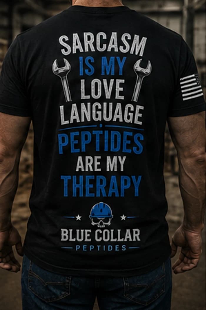 Sarcasm Love Language Tee back view