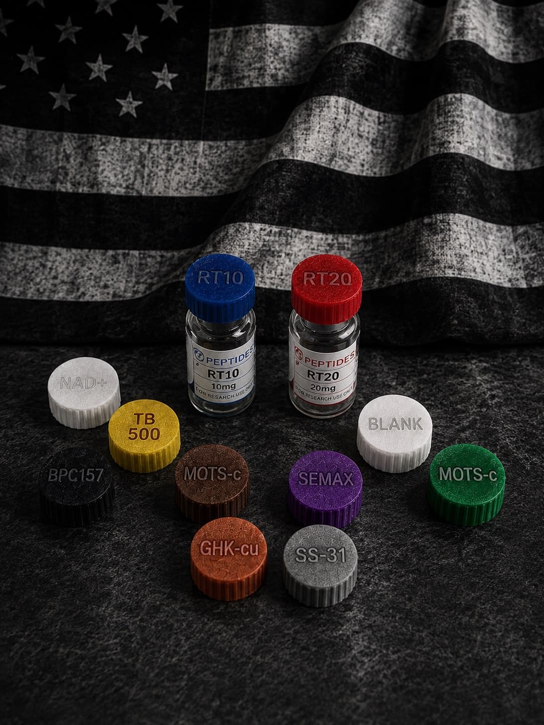 Vial Identification Cap On vials view
