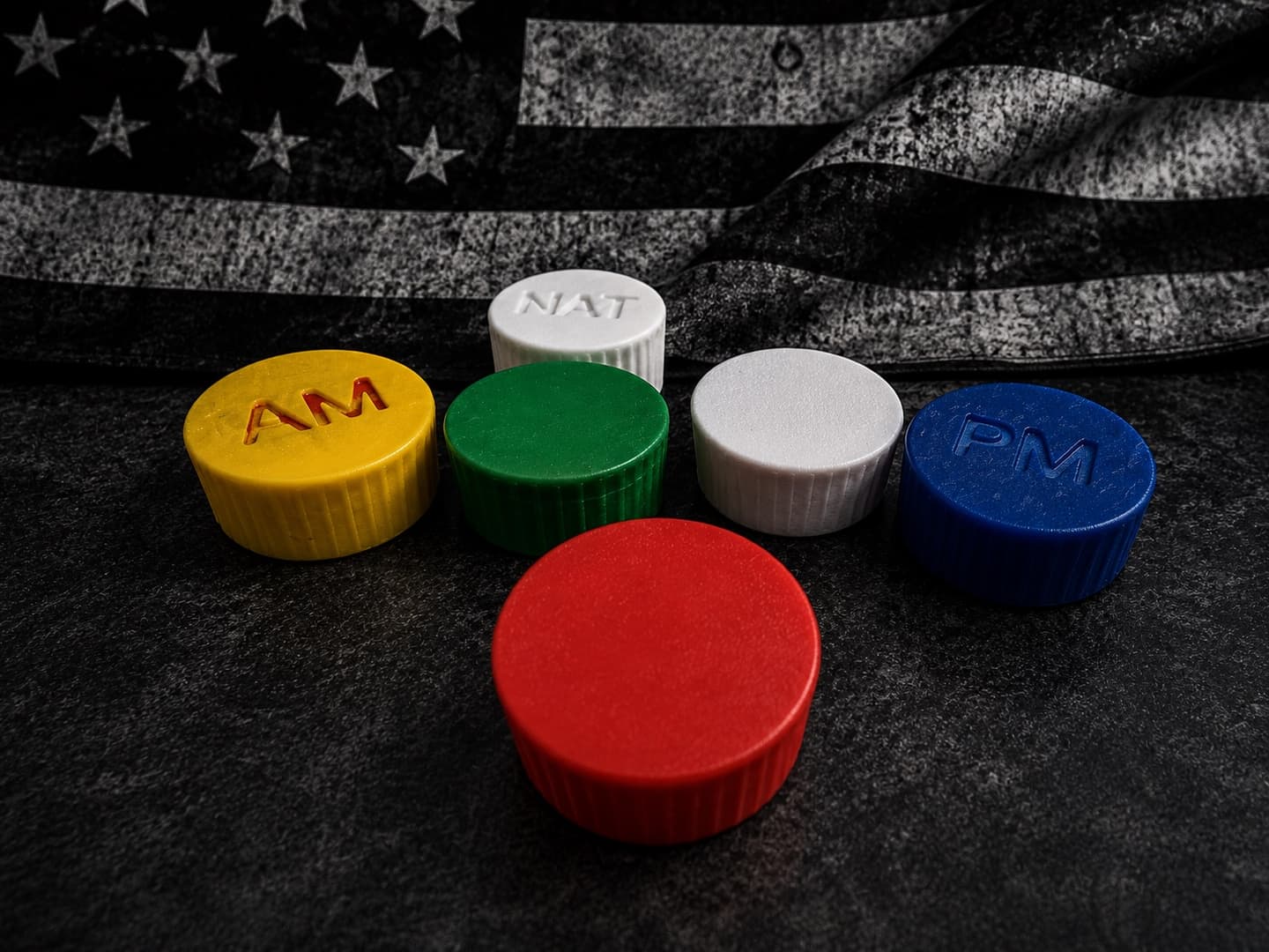 Vial Identification Cap Cap styles view