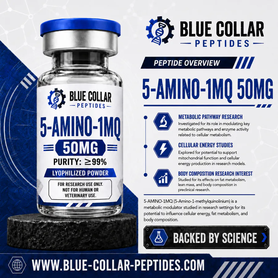 5-Amino-1MQ 50 mg included in The Metabolic Machine Shop