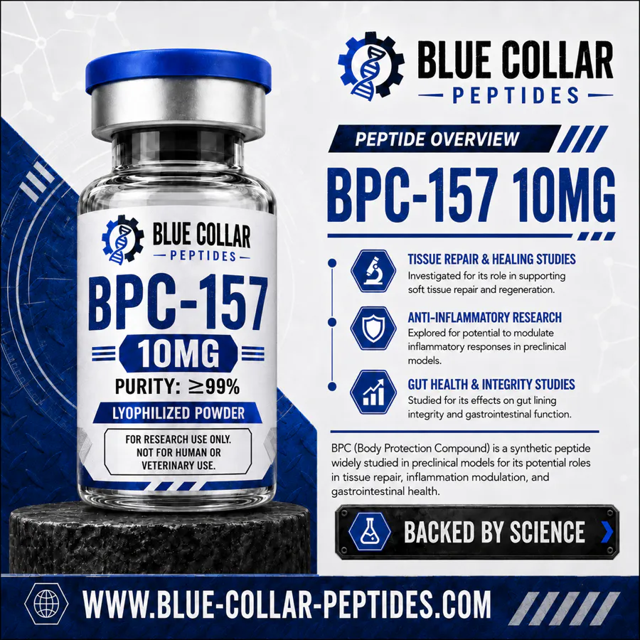 BPC-157 10 mg included in The Rebuild Crew