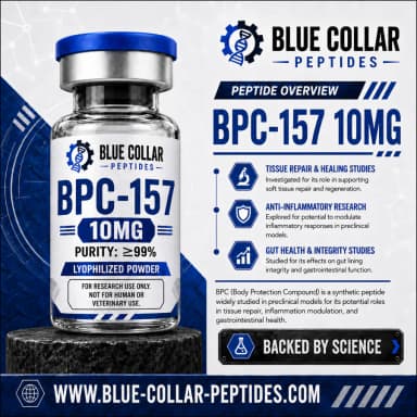 BPC-157 10 mg research material