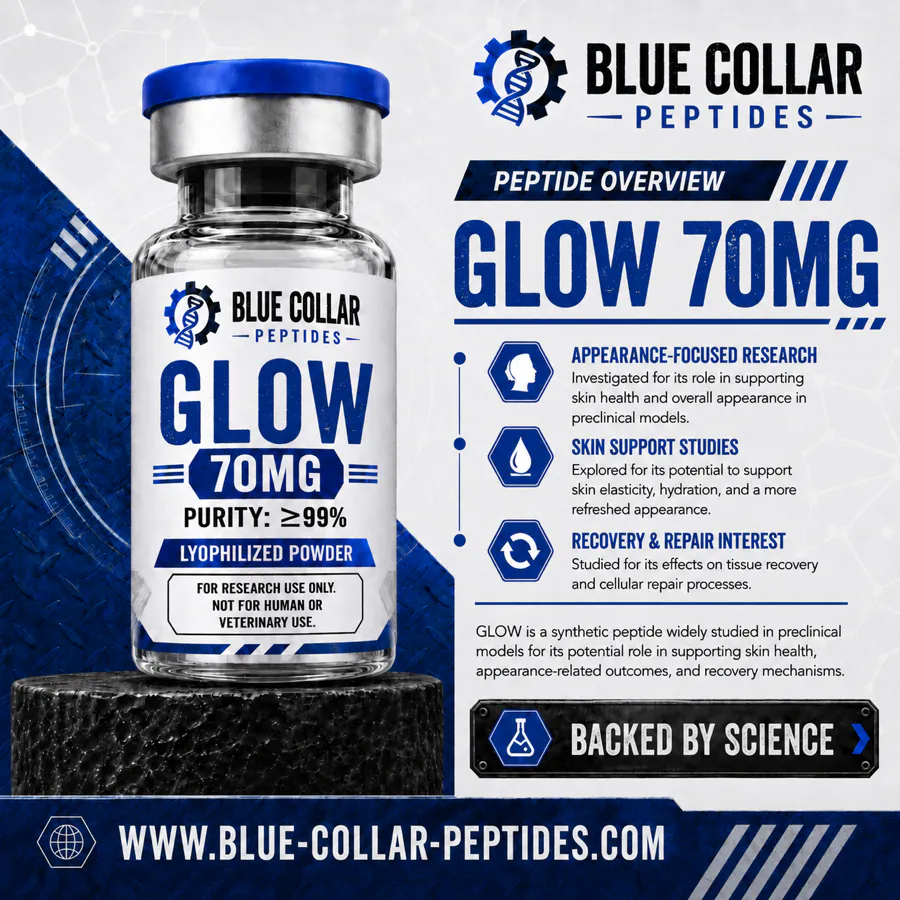 GLOW 70 mg included in The Heavy-Duty Blend Yard