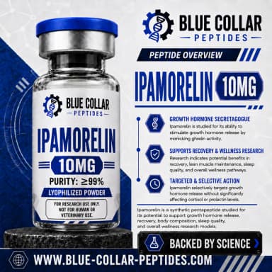 Ipamorelin 10 mg research material