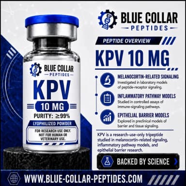 KPV 10 mg research material