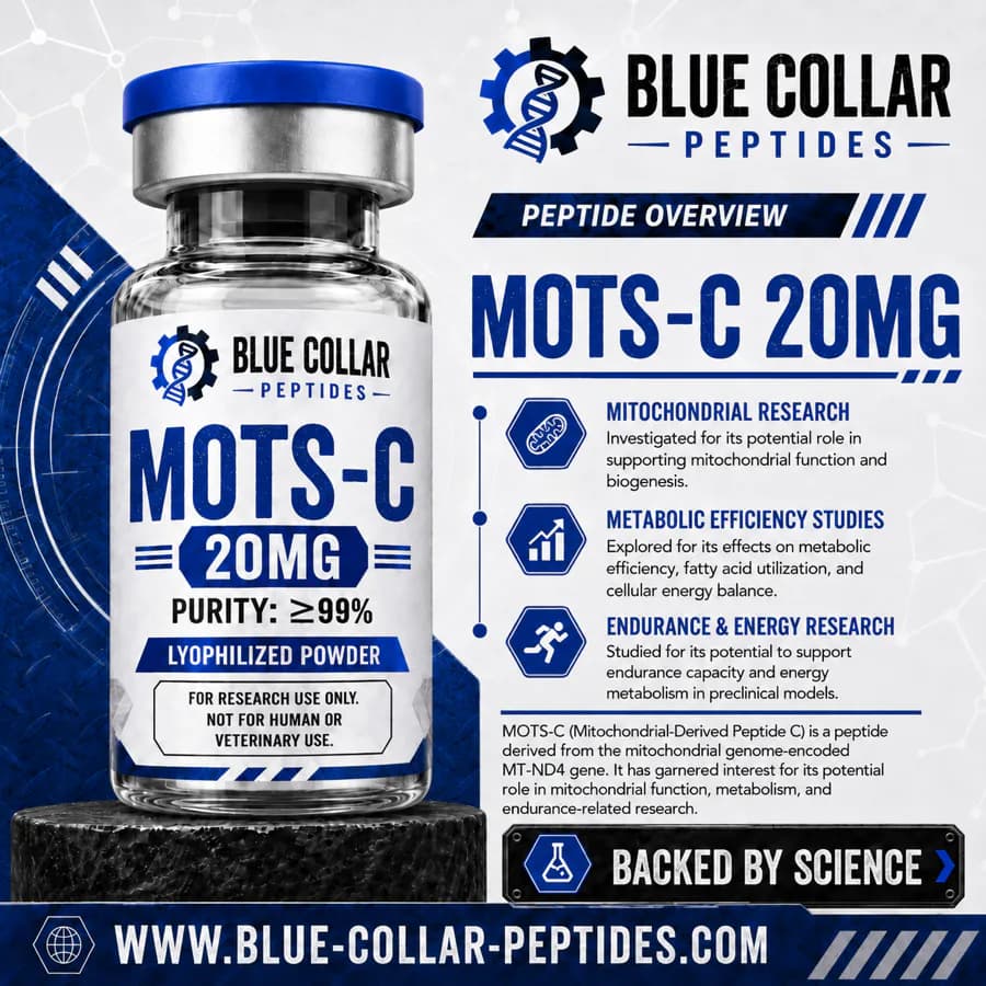 MOTS-C 20 mg front view