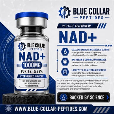 NAD+ 1,000 mg research material