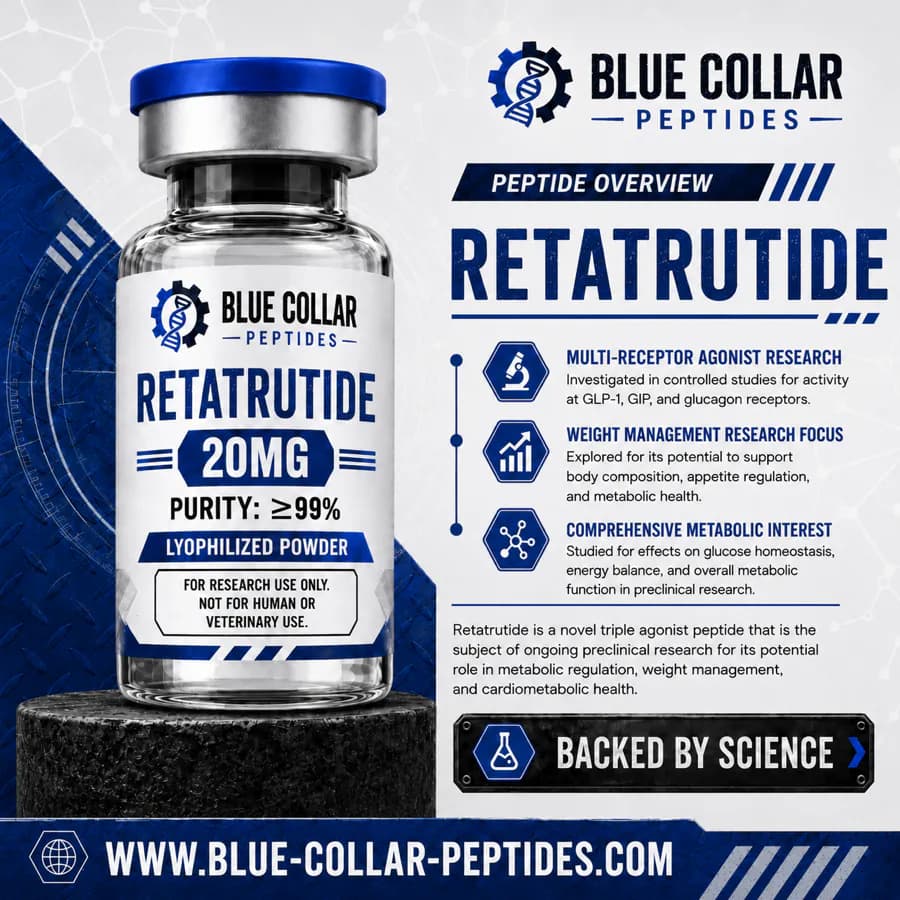Laboratory scene illustrating Retatrutide 20 mg Analytical Methods: Identity, Purity, and Content Explained
