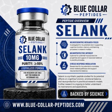 Selank 10 mg research material