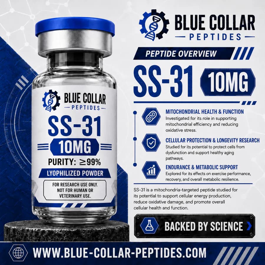 SS-31 10 mg included in The Cellular Engine Room