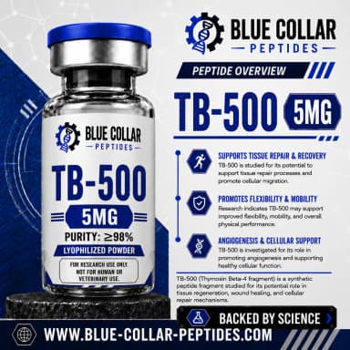 TB-500 5 mg research material